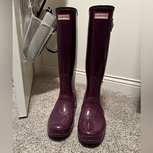 Purple Hunter Rainboots